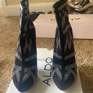 Aldo ankle bootie (sparkle)